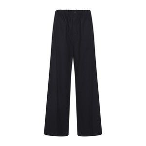 Carven Midnight Blue Wool Tr305 Pull On Pants - NWT